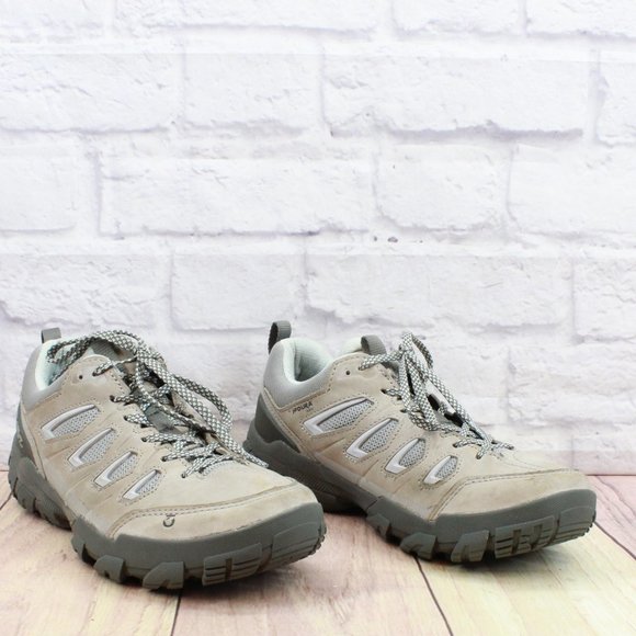 Oboz Sawtooth Beige Leather B-Dry Waterproof Sneaker Hiking Shoes Size 9.5 - Picture 3 of 9